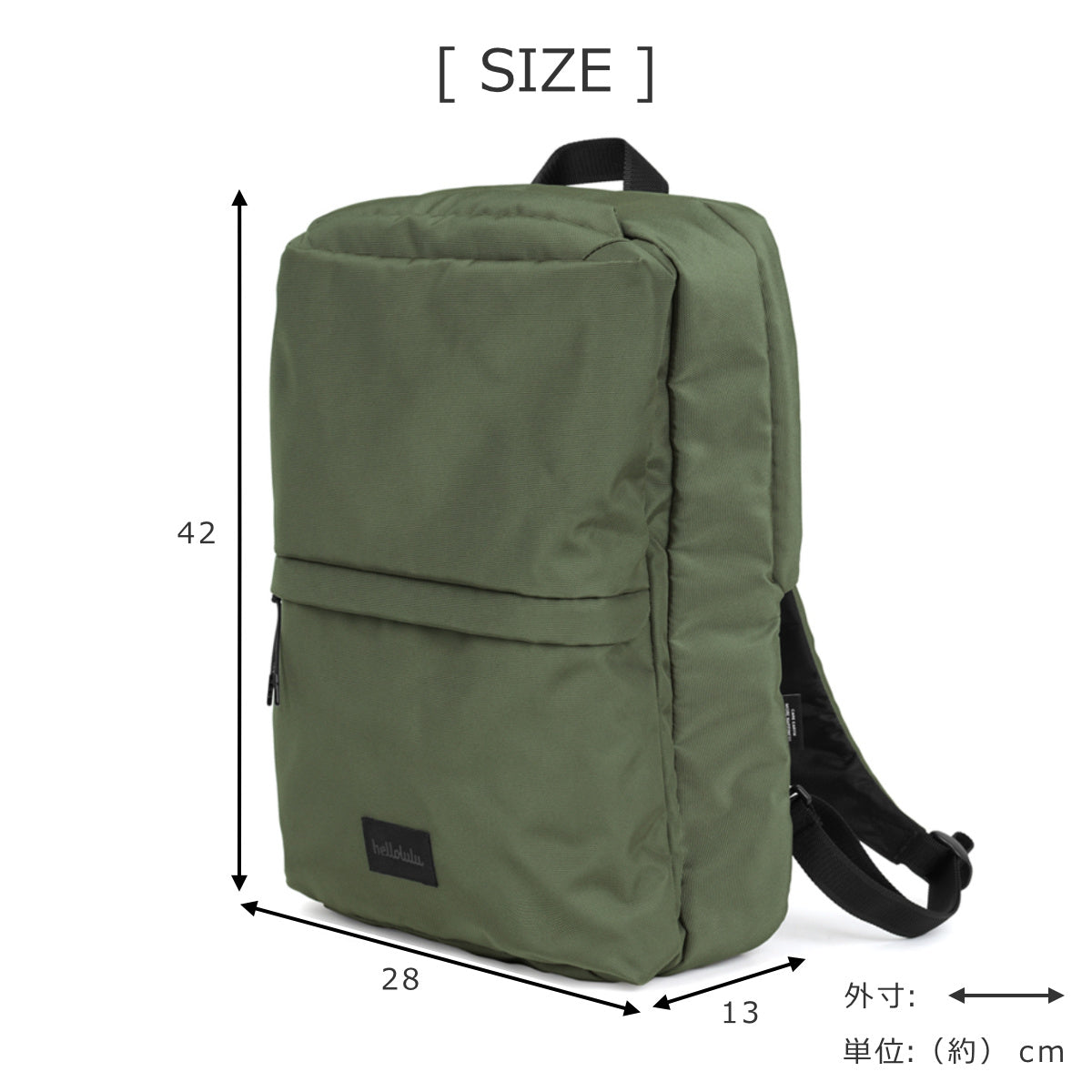 milliong リュック　Lサイズ milliong リュック Lサイズ バックハグ バッグパック ラージ ‐サンド